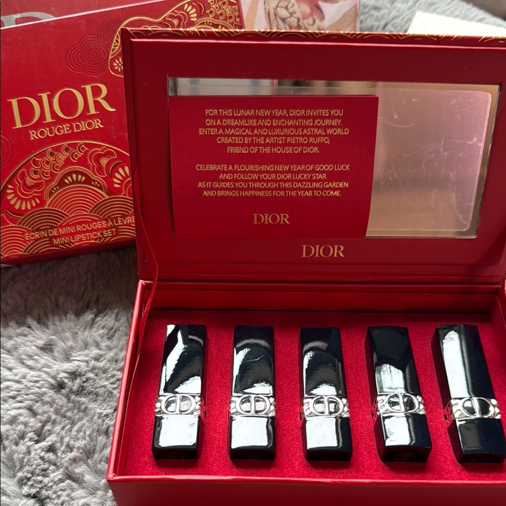 Dior Rouge Mini Lipstick Collection